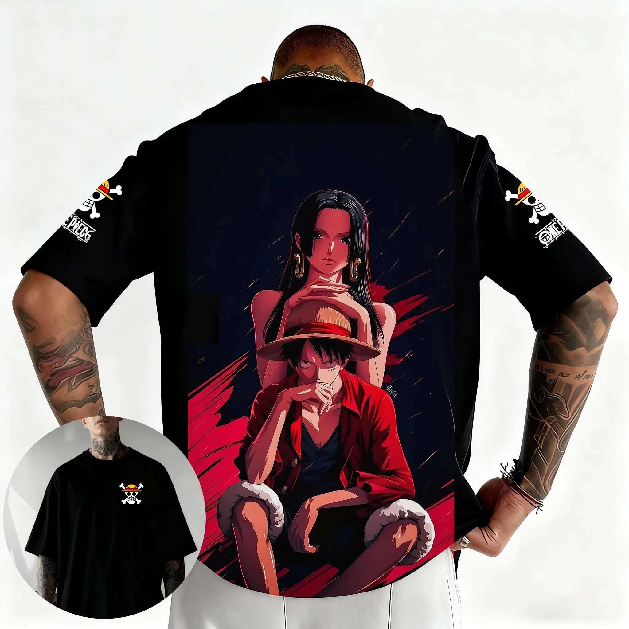 T-shirt  OnePiece Zoro and Luffy