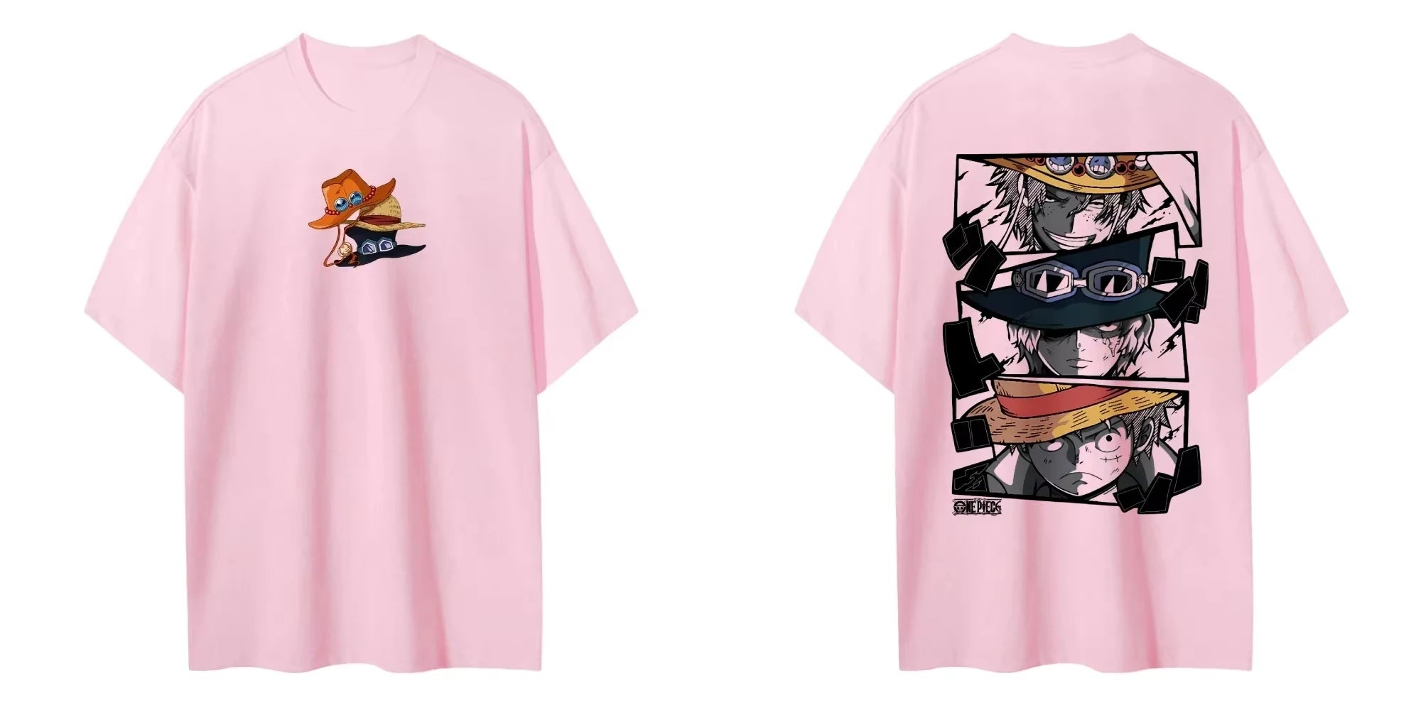 T-Shirt OnePiece  Luffy Ace Sabo