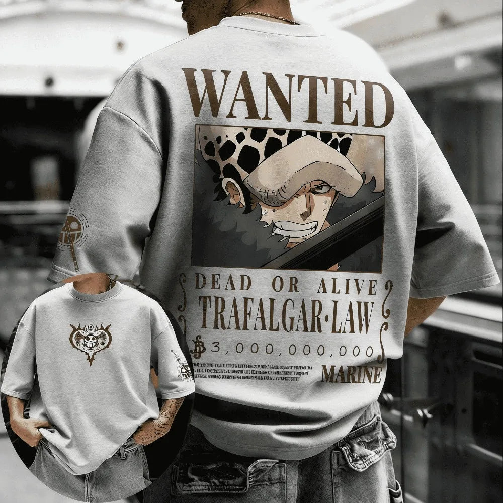 T-shirt  OnePiece Trafalgar D. Water Law