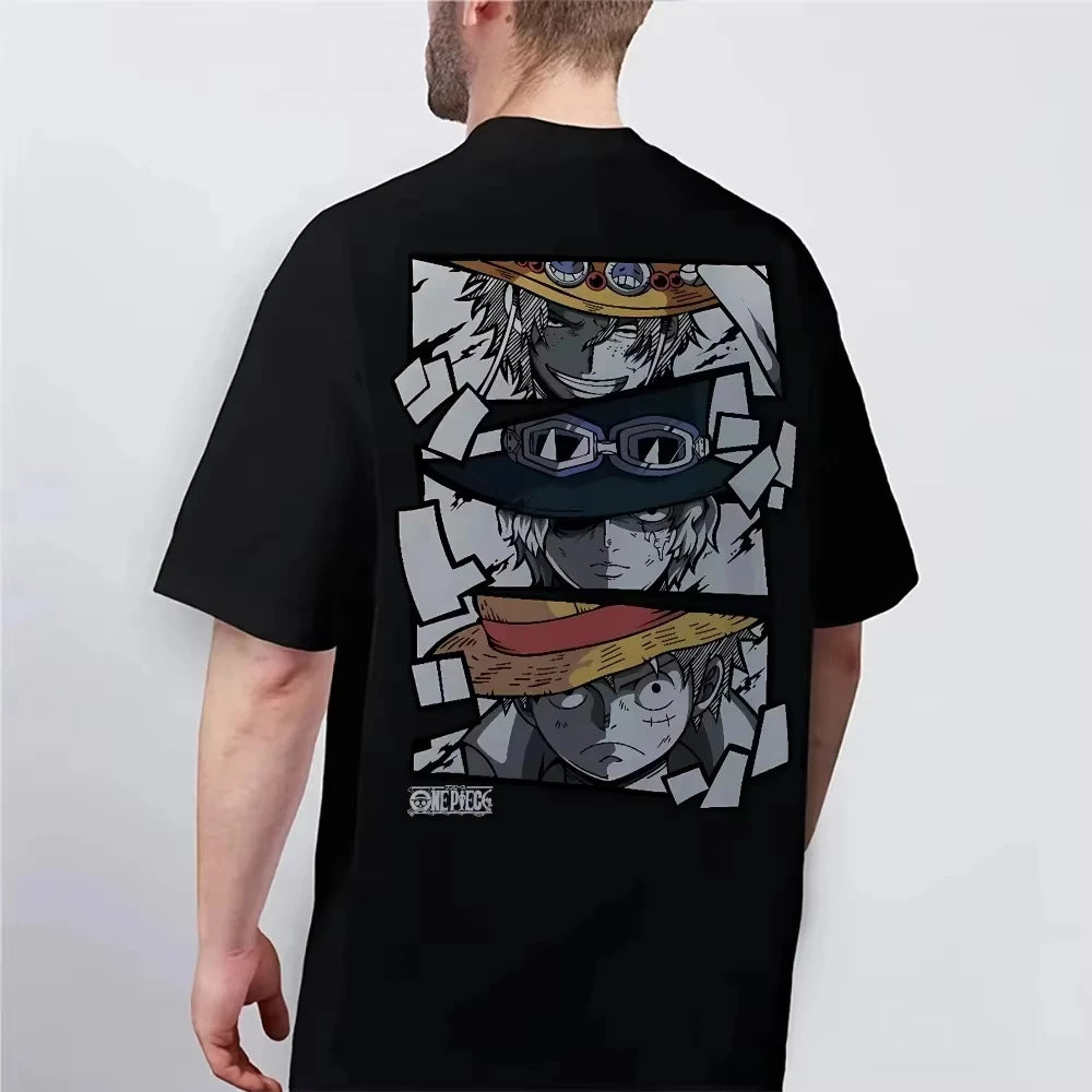T-Shirt OnePiece  Luffy Ace Sabo