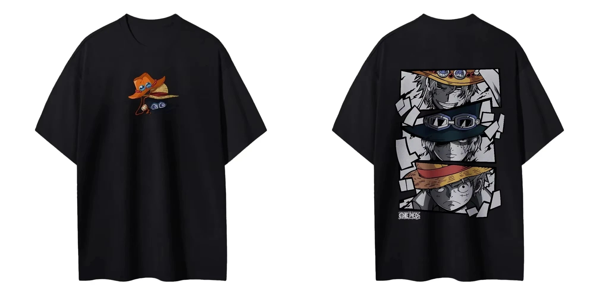 T-Shirt OnePiece  Luffy Ace Sabo