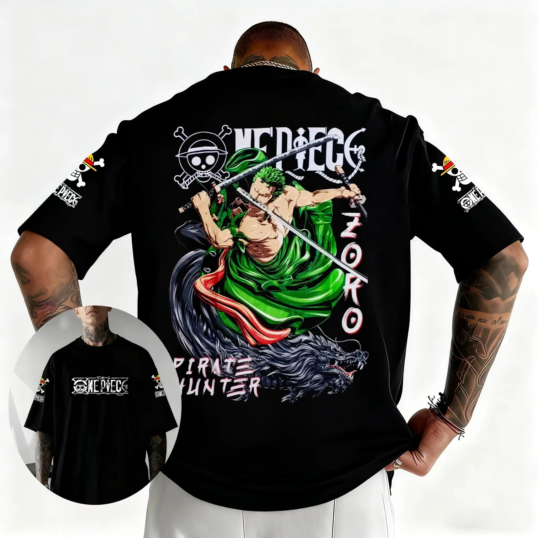 T-shirt  OnePiece Zoro and Luffy