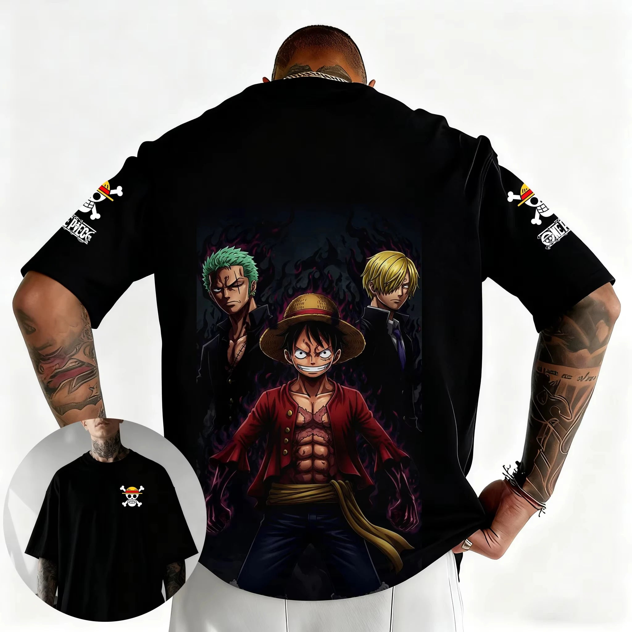 T-shirt  OnePiece Zoro and Luffy