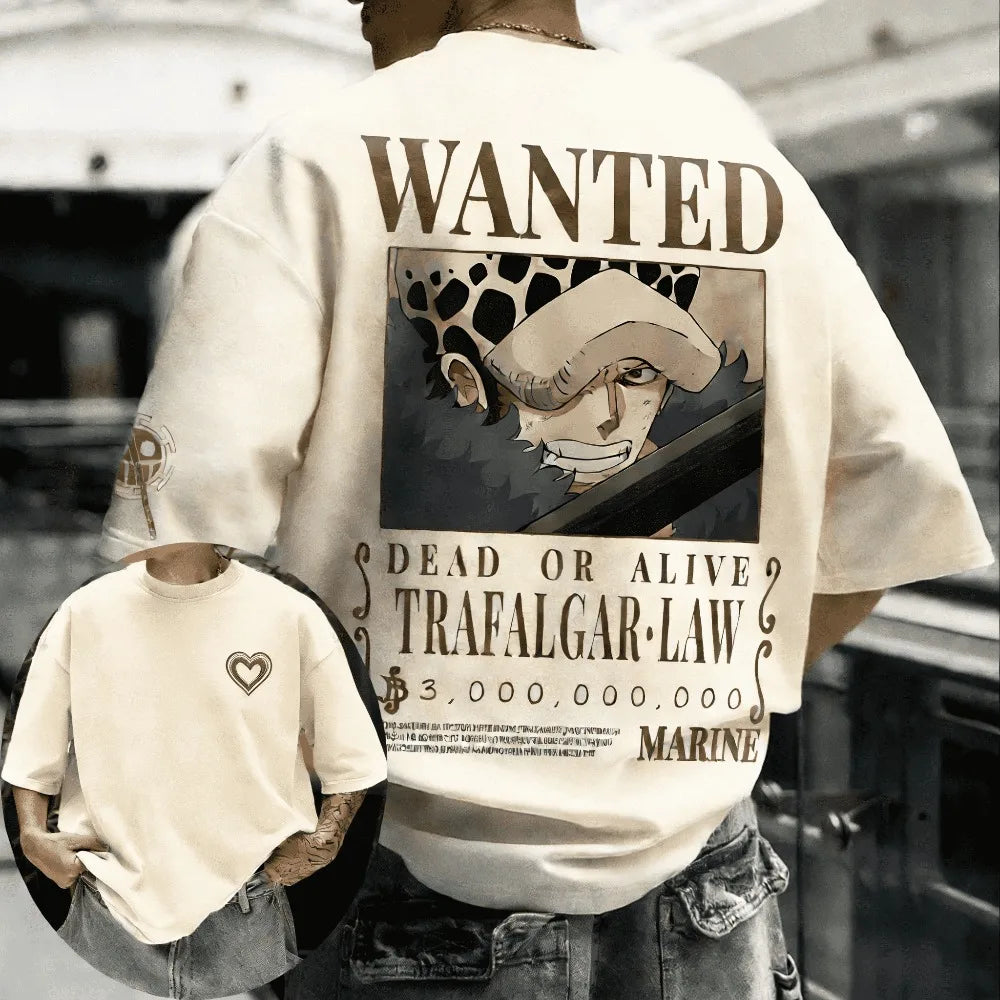 T-shirt  OnePiece Trafalgar D. Water Law
