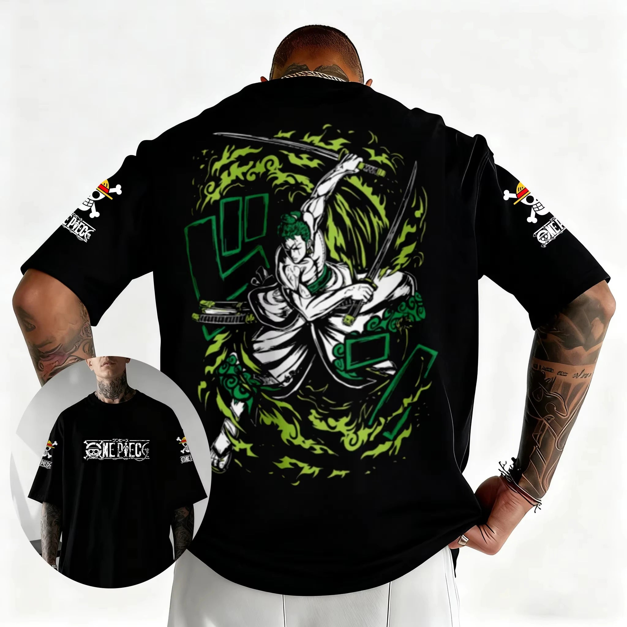 T-shirt  OnePiece Zoro and Luffy