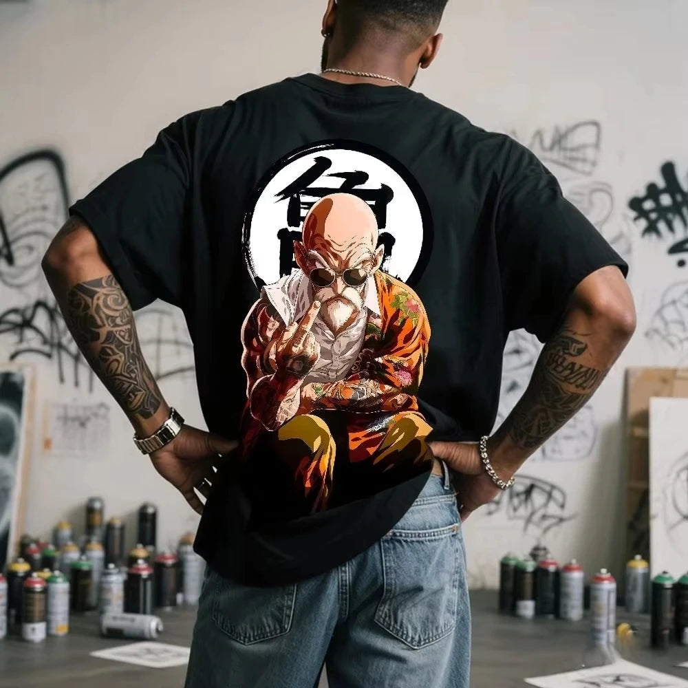 T-shirt Dragon Ball  Master Kame