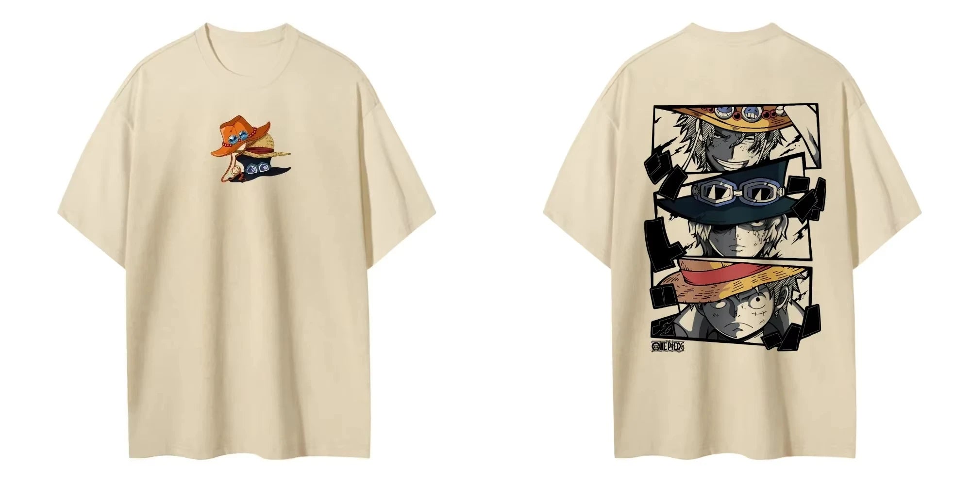 T-Shirt OnePiece  Luffy Ace Sabo