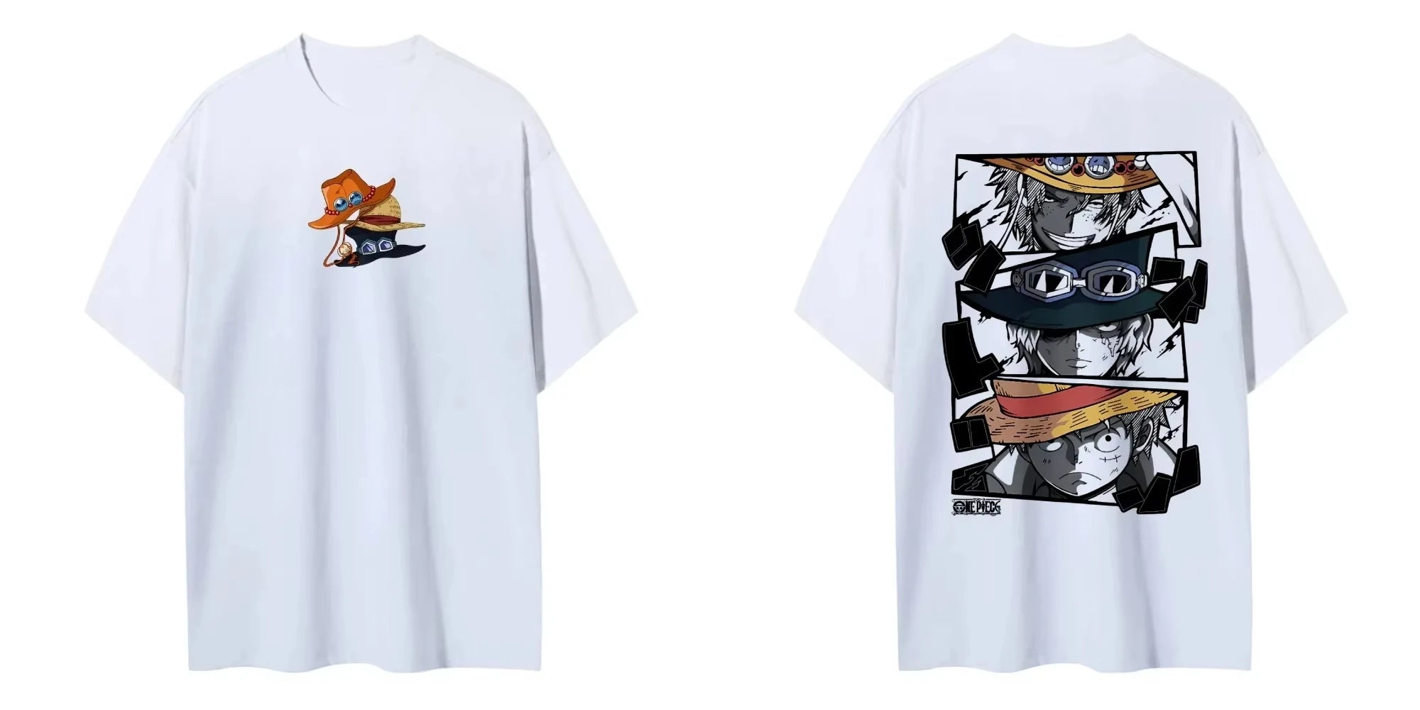 T-Shirt OnePiece  Luffy Ace Sabo